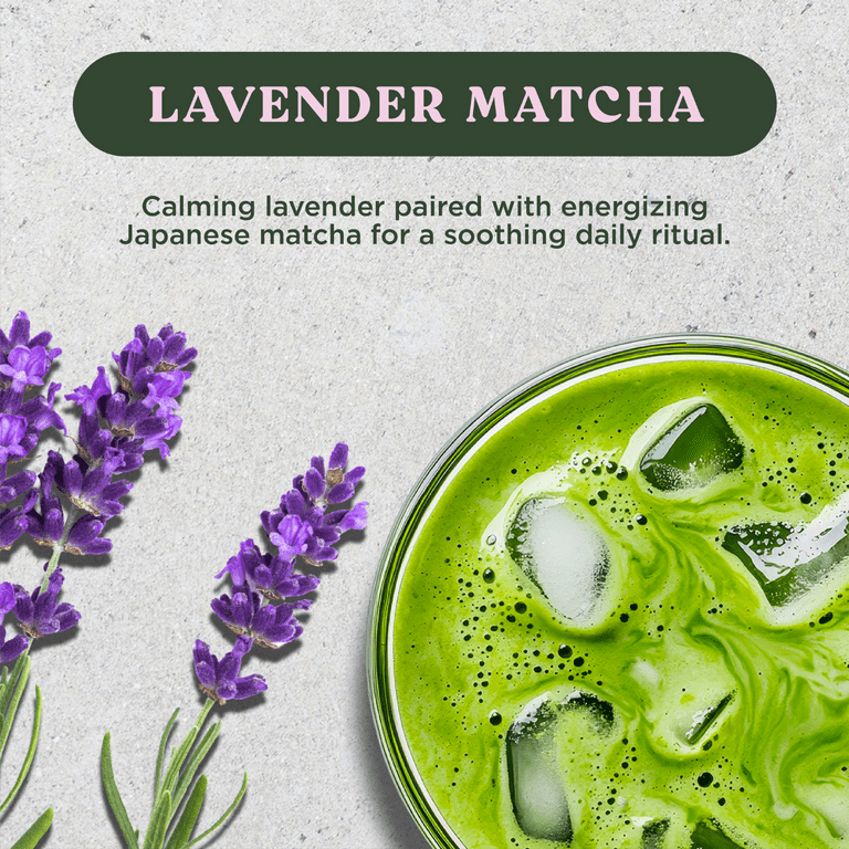 JAPANESE MATCHA - COLECCIÓN DE SABORES DE MATCHA (FRESA, LAVANDA Y VAINILLA)