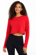 SPANX - CROP TOP ROJO PARA MUJER