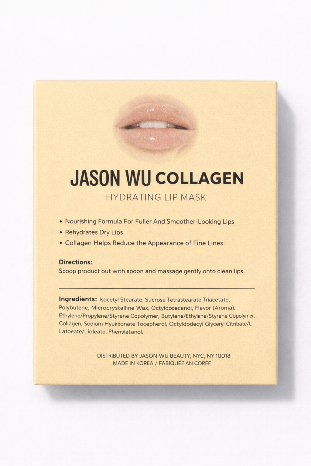 JASON WU - MASCARILLA PARA LOS LABIOS CON COLAGENO HIDRATANTE
