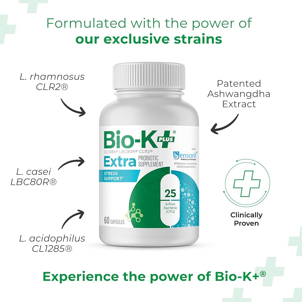 BIO K+ - PROBIÓTICO VEGANO PARA EL SOPORTE DE ESTRÉS SENSORIAL
