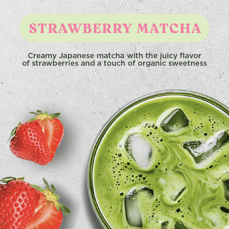 JAPANESE MATCHA - COLECCIÓN DE SABORES DE MATCHA (FRESA, LAVANDA Y VAINILLA)