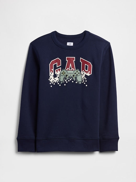 GAP KIDS - SUDADERA PARA NIÑO CON DISEÑO