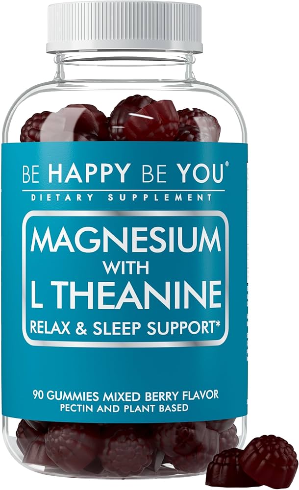 BE HAPPY BE YOU - VITAMINAS EN GOMITAS DE MAGNESIO CON L TEANINA