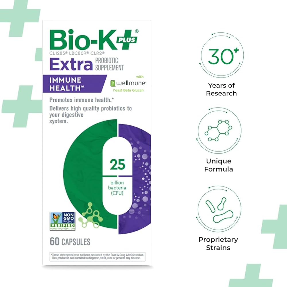 Bio K+ Vegan Probiotics for Immune Health