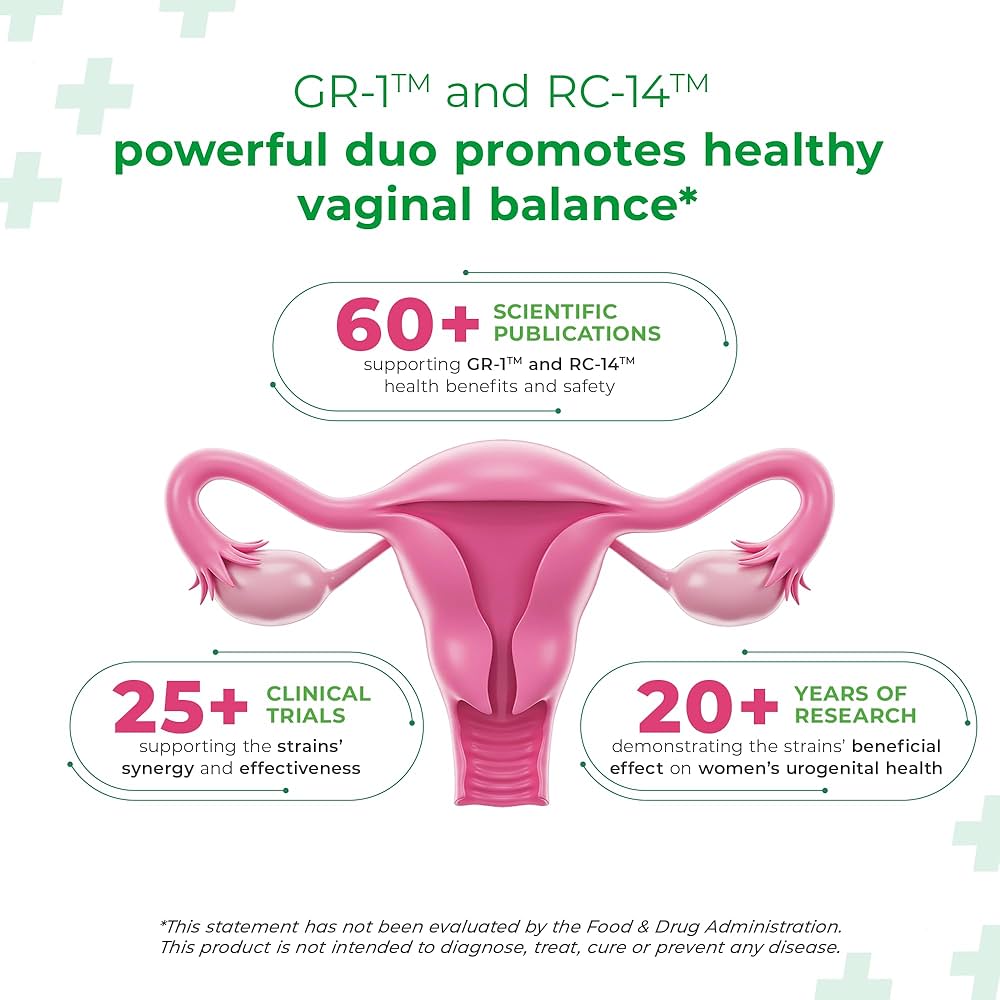 Bio K+ Women’s Health – Probiotic Supplement for Women Supports Vaginal & Urinary Tract Health