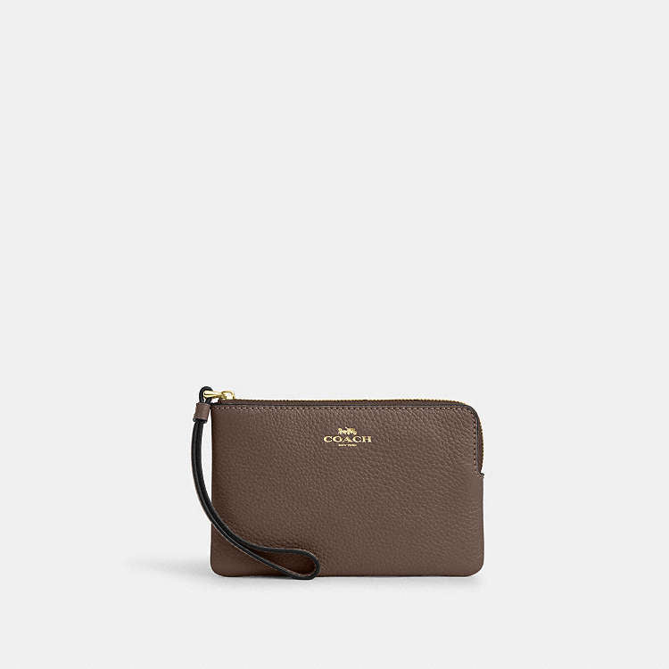 COACH - Corner Zip Wristlet