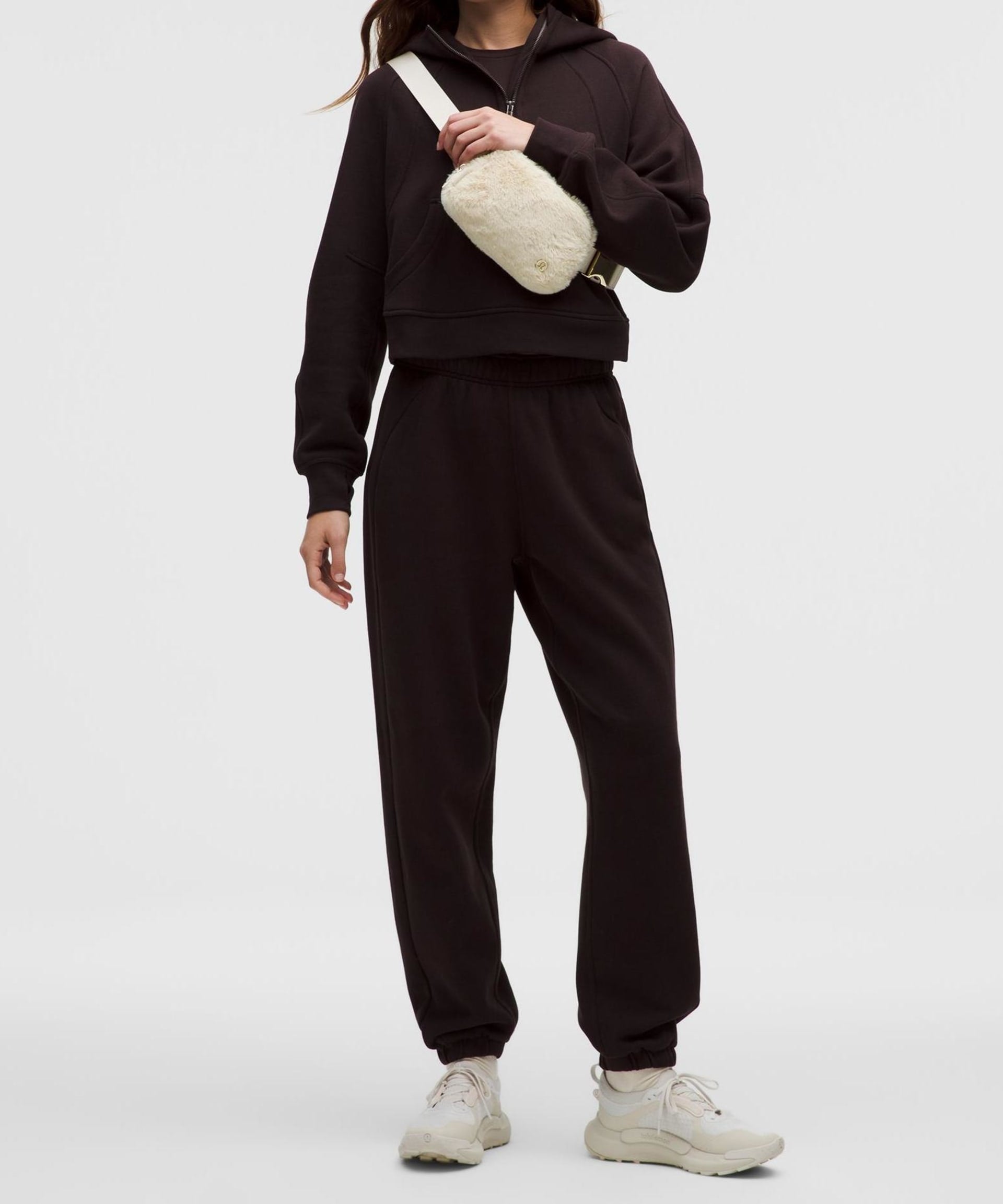 LULULEMON - BOLSA CRUZADA AFELPADA (Everywhere Belt *Plush Fleece)