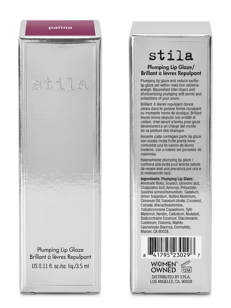 STILA - BRILLANTE LABIAL VOLUMINIZADOR (PLUMPING LIP GLAZE)
