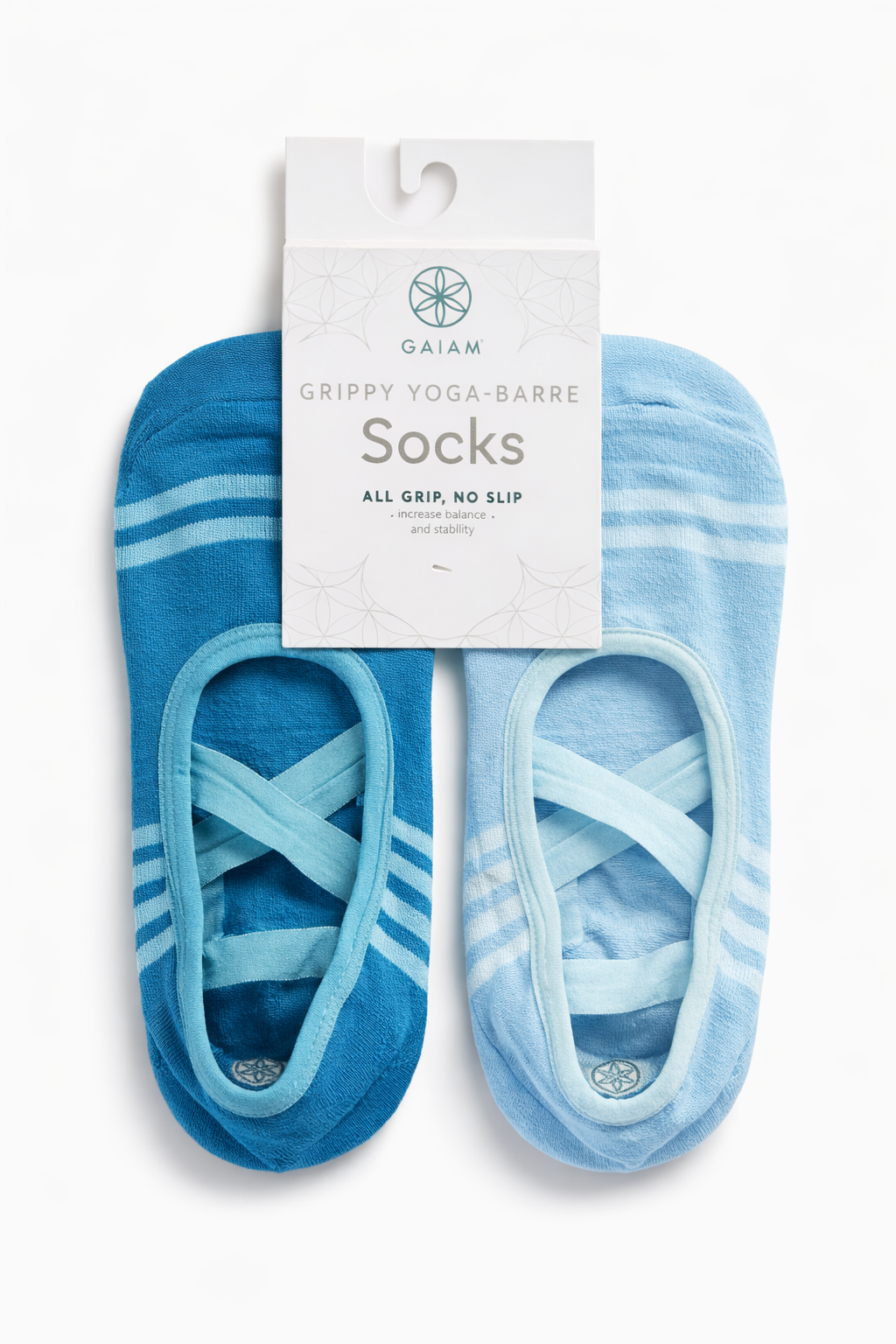 GAIAM-GRIPPY YOGA-BARRE SOCKS