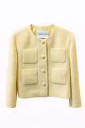 DUSHBUTTON - SACO FORMAL AMARILLO (SACO DE DISEÑADOR)