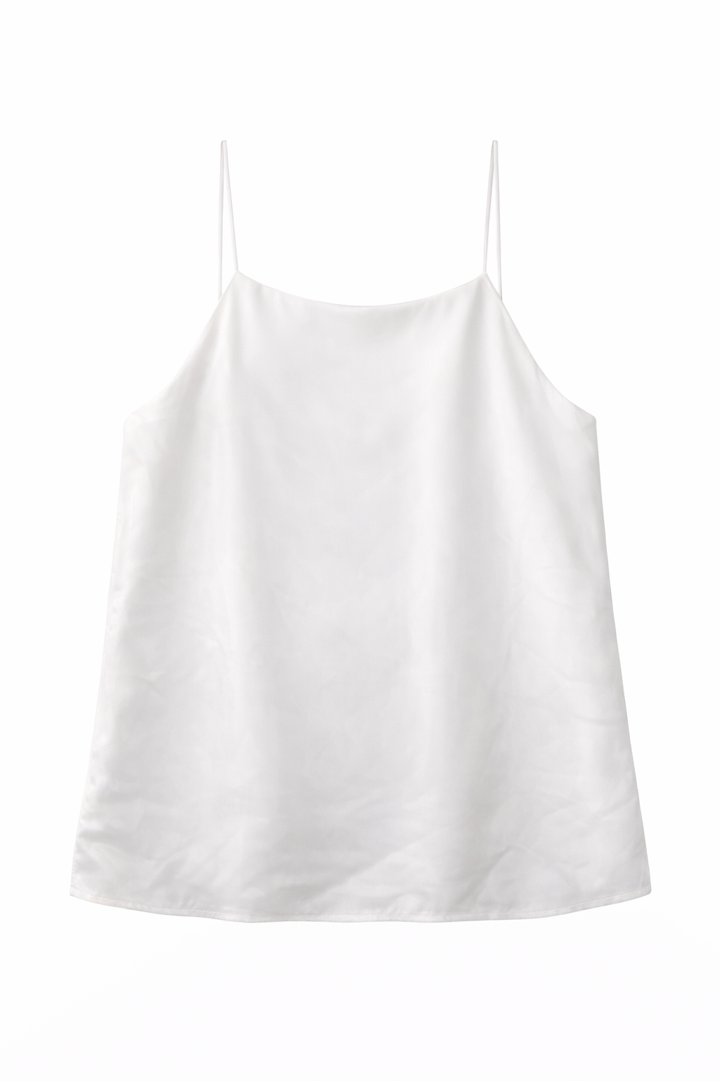 ZARA - BLUSA BLANCA DE TIRANTES PARA MUJER