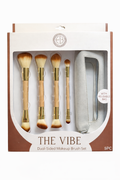 THE VIBE – SET DE 4 BROCHAS DE MAQUILLAJE