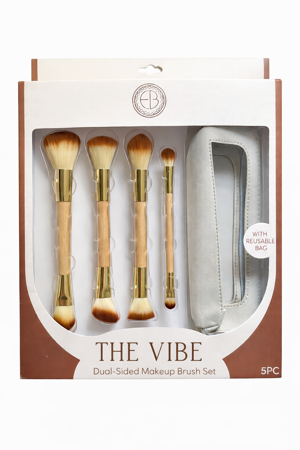 THE VIBE – SET DE 4 BROCHAS DE MAQUILLAJE