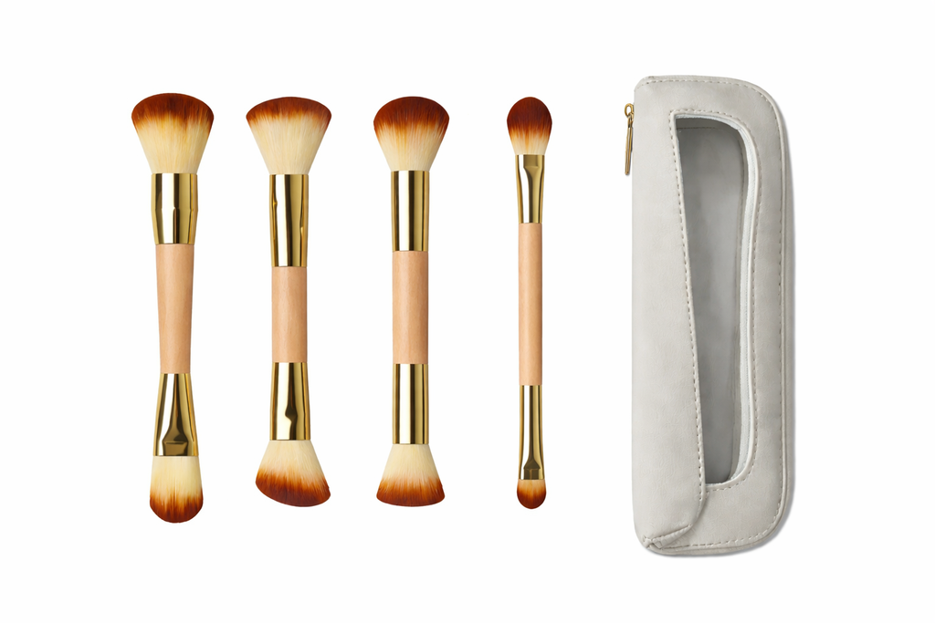 THE VIBE – SET DE 4 BROCHAS DE MAQUILLAJE