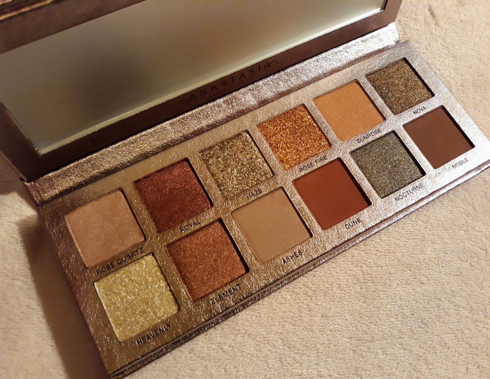 Anastasia Beverly Hills Rose Metals Eyeshadow Palette – Metallic, Matte & Shimmer Shades