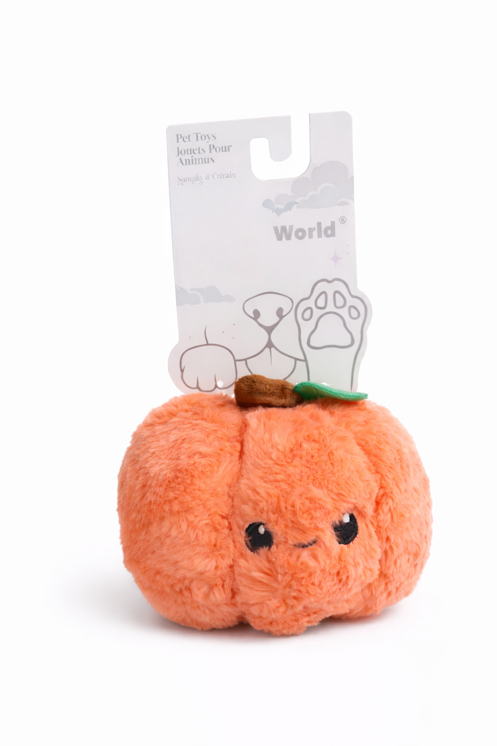 PLUSH PUMPKIN - JUGUETE PARA MASCOTA