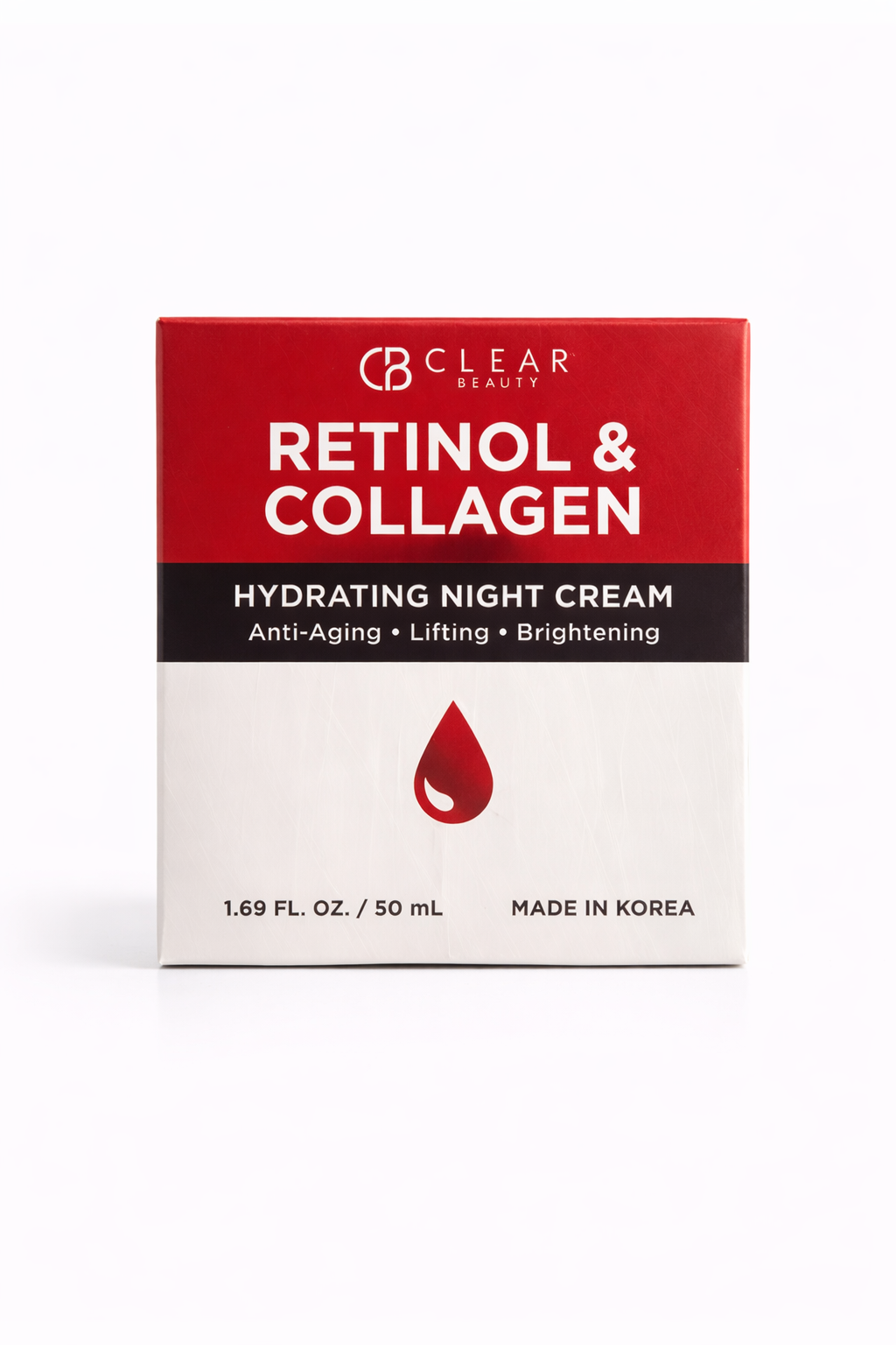 CLEAR BEAUTY-HYDRATING NIGHT CREAM (RETINOL & COLLAGEN)