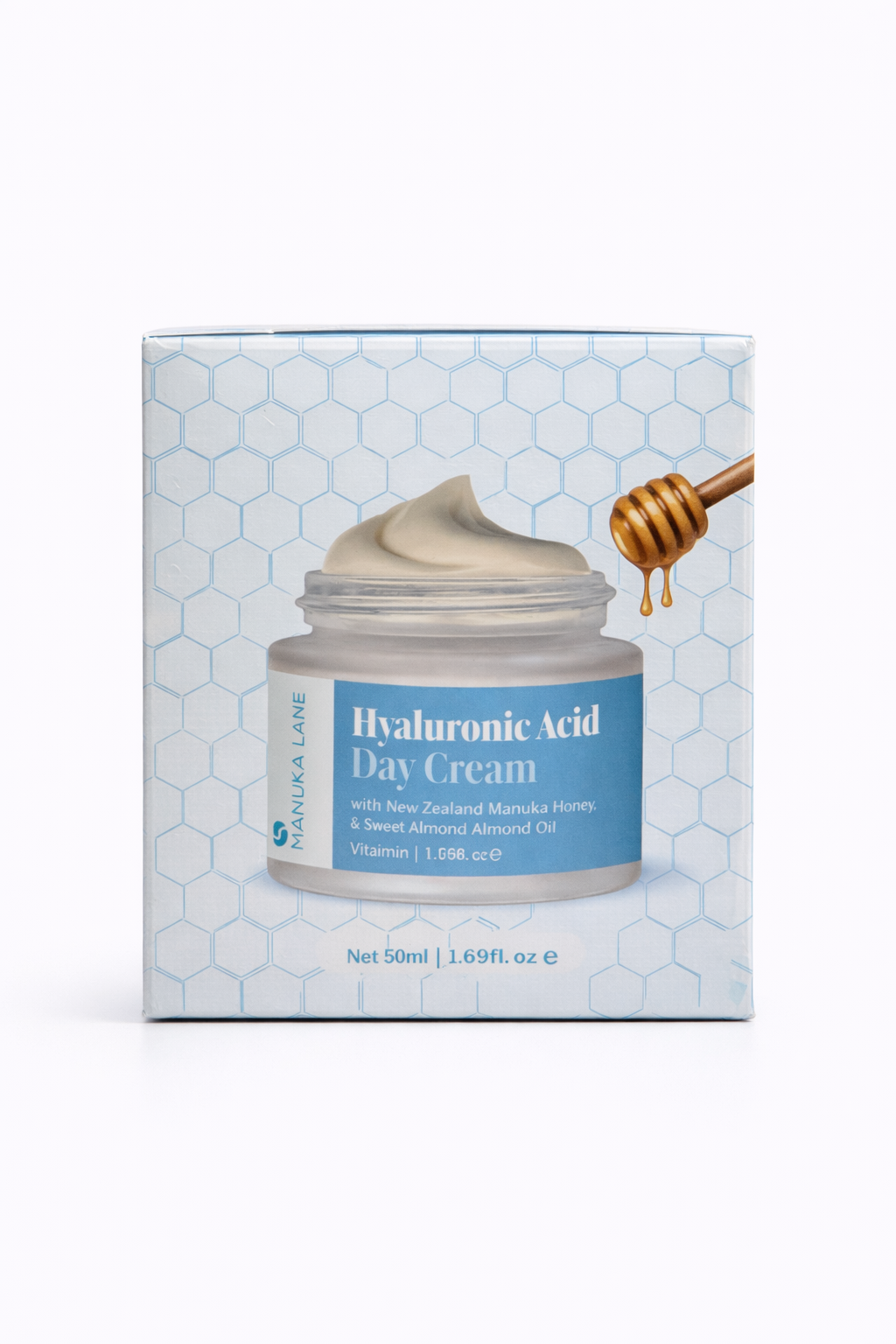 MANUKA LENA- CREMA DE DIA CON ÁCIDO HIALURÓNICO (Hydrating & Nourishing)