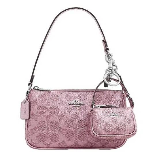 COACH - BOLSA DE HOMBRO NOLITA 19 & MINI BOLSITA NOLITA CHARM SET