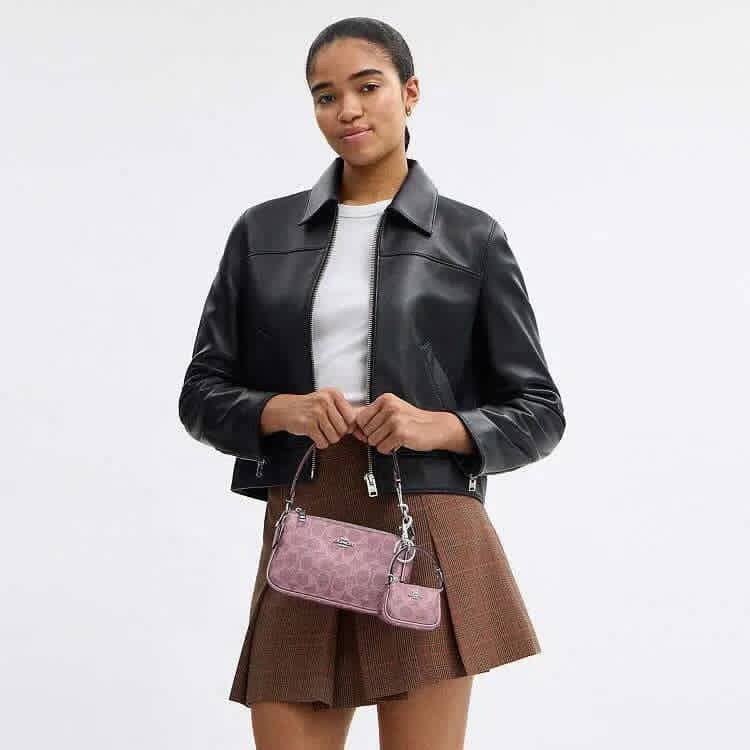 COACH - BOLSA DE HOMBRO NOLITA 19 & MINI BOLSITA NOLITA CHARM SET