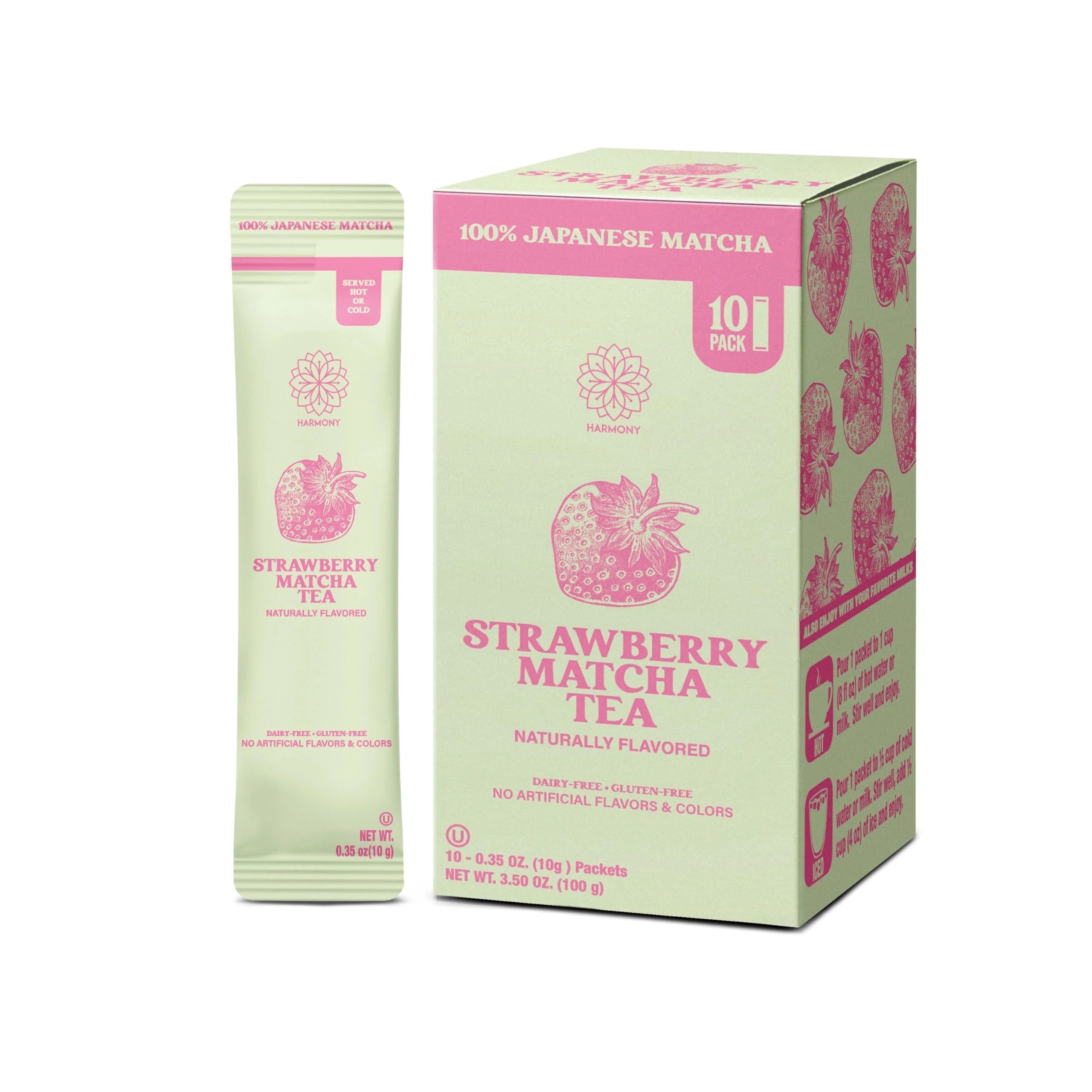 JAPANESE MATCHA – CAJAS CON SOBRES DE MATCHA (FRESA Y VAINILLA)