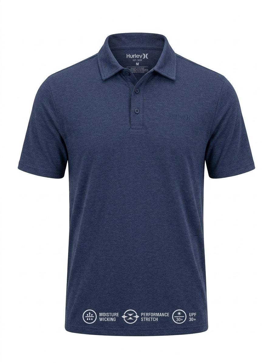 HURLEY - PLAYERA POLO PARA HOMBRE