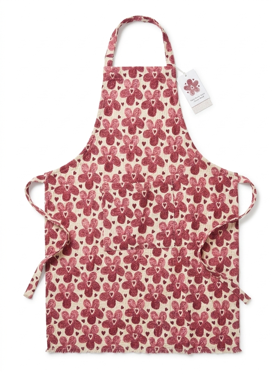 NICOLE MILLER - ESENCIALES EN LA COCINA, MANDILES DE CORAZÓN Y FLORES