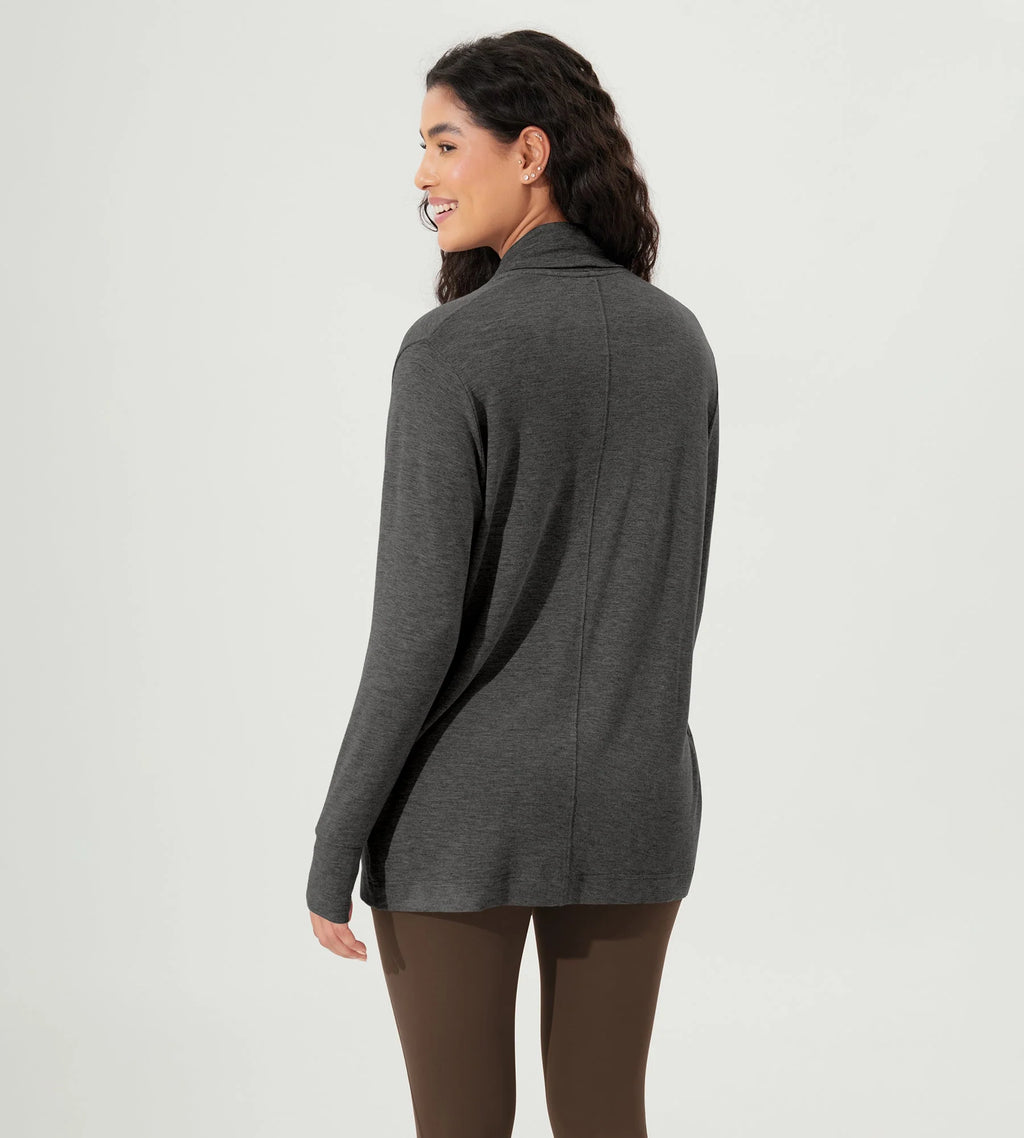 ODODOS - CARDIGAN CON BOLSILLOS PARA MUJER
