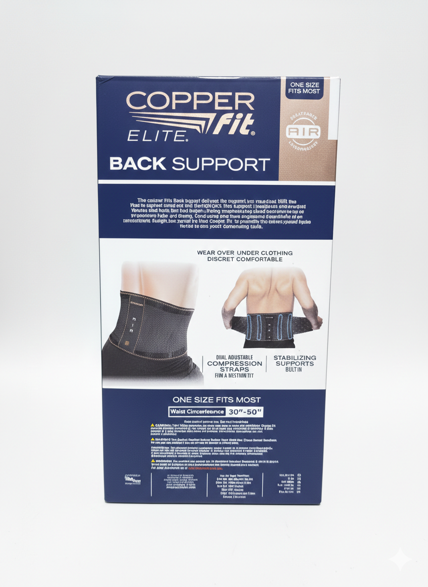 COOPER ELITE - FAJA PARA LA ESPALDA