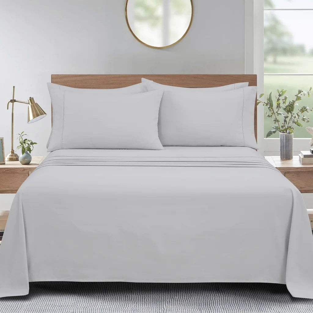 SOUTH POINT HOME FASHIONS - JUEGO DE SÁBANAS DE MICROFIBRA DE 6 PIEZAS