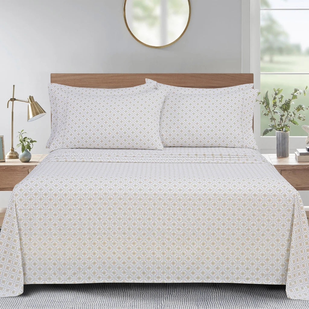 SOUTH POINT HOME FASHIONS - JUEGO DE SÁBANAS DE MICROFIBRA DE 6 PIEZAS