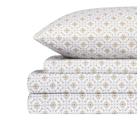 SOUTH POINT HOME FASHIONS - JUEGO DE SÁBANAS DE MICROFIBRA DE 6 PIEZAS