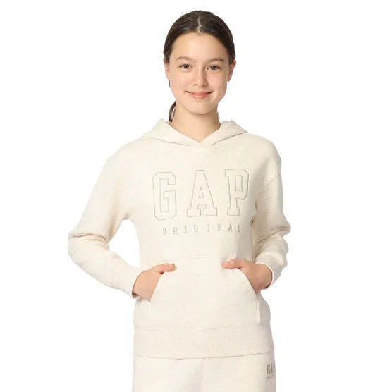 GAP - SUDADERA CON GORRO DE FORRO POLAR PARA NIÑA
