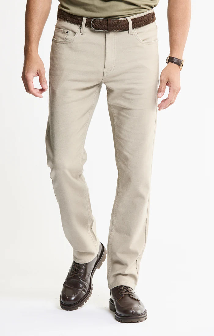 JACHS NEW YORK - PANTALÓN RECTO DE 5 BOLSILLOS Y CINTURA FLEXIBLE