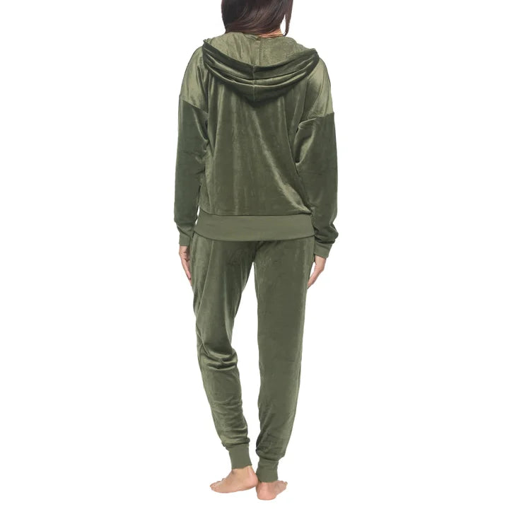 VELOUR - CONJUNTO DE SUDADERA CON GORRO Y JOGGER