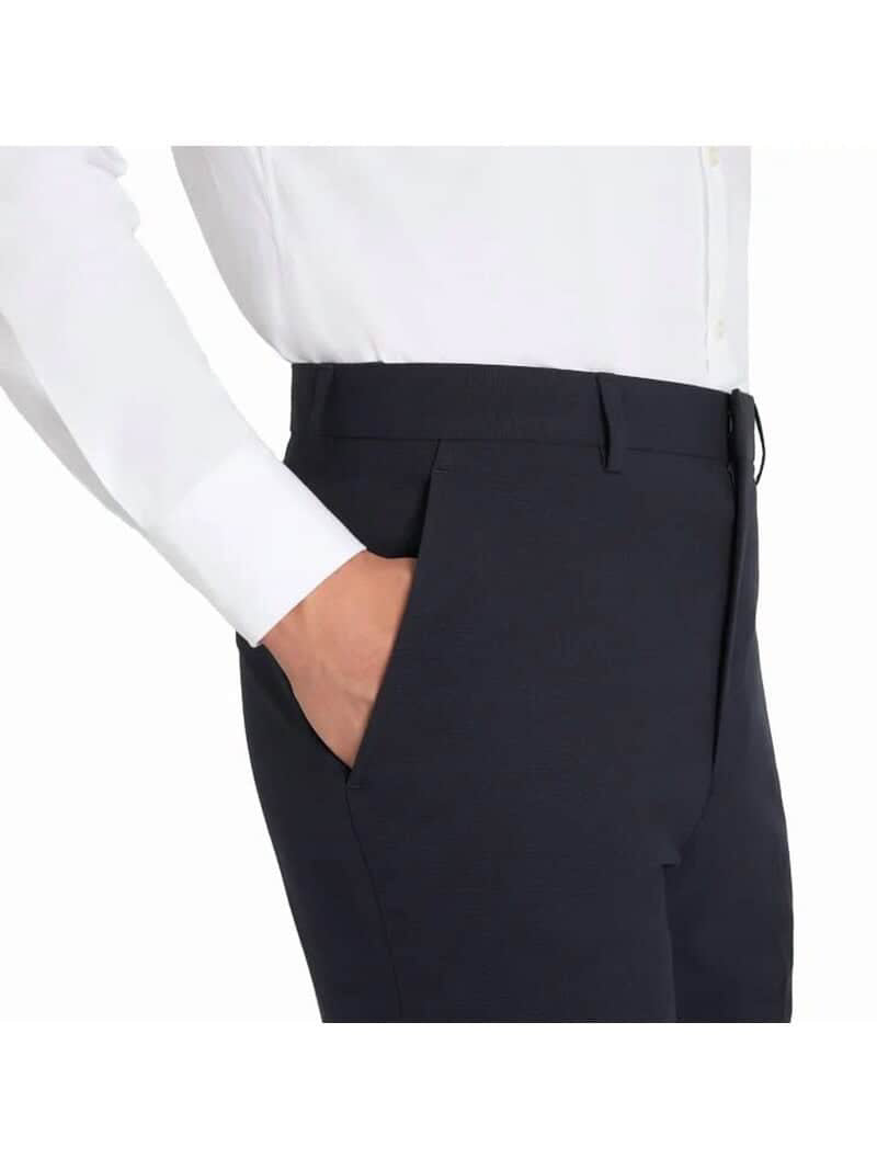 CALVIN KLEIN - PANTALON DE VESTIR CON CORTE AJUSTADO PARA HOMBRE