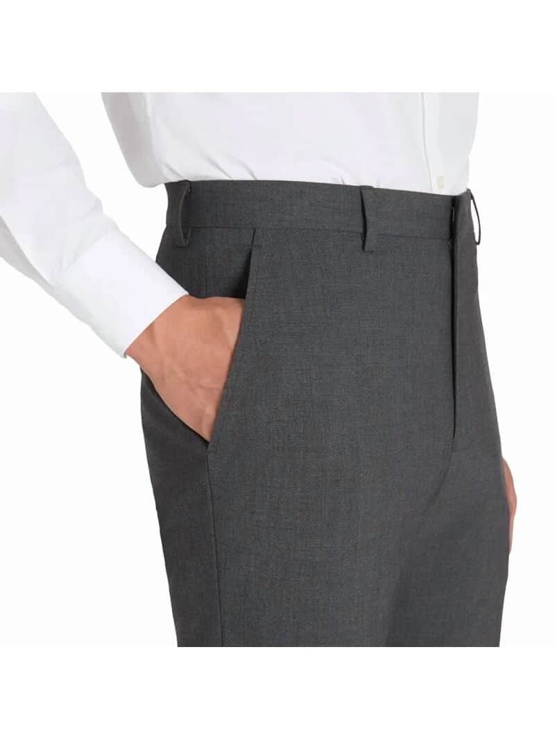 CALVIN KLEIN - PANTALON DE VESTIR CON CORTE AJUSTADO PARA HOMBRE