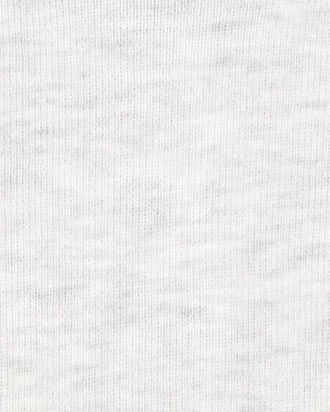 CARTER’S BABY - PAÑALEROS DE MANGA CORTA CON DISEÑO DE AVES (5 PIEZAS PARA BEBÉ PREMATURO:COLORES CREMA)