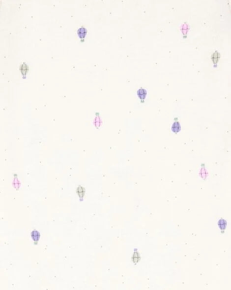 CARTER’S BABY - PAÑALEROS DE MANGA CORTA CON DISEÑO FLORAL Y PUNTOS DE COLORES (5 PIEZAS PARA RECIÉN NACIDA:COLORES PRIMAVERALES)