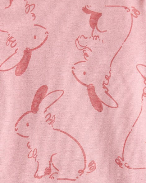 CARTER’S BABY - PAÑALEROS MANGA CORTA CON DISEÑO PRIMAVERAL (5 PIEZAS PARA BEBÉ NIÑA:COLORES PASTELES)
