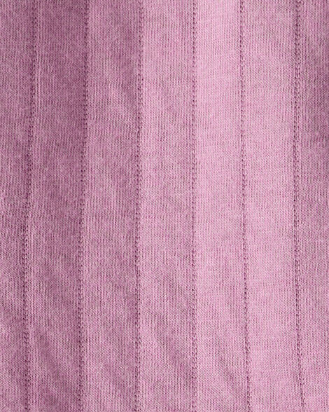 CARTER’S BABY - CONJUNTO DE SUÉTER Y PANTALÓN DE MANGA LARGA (2 PIEZAS PARA RECIÉN NACIDA:COLOR MORADO)