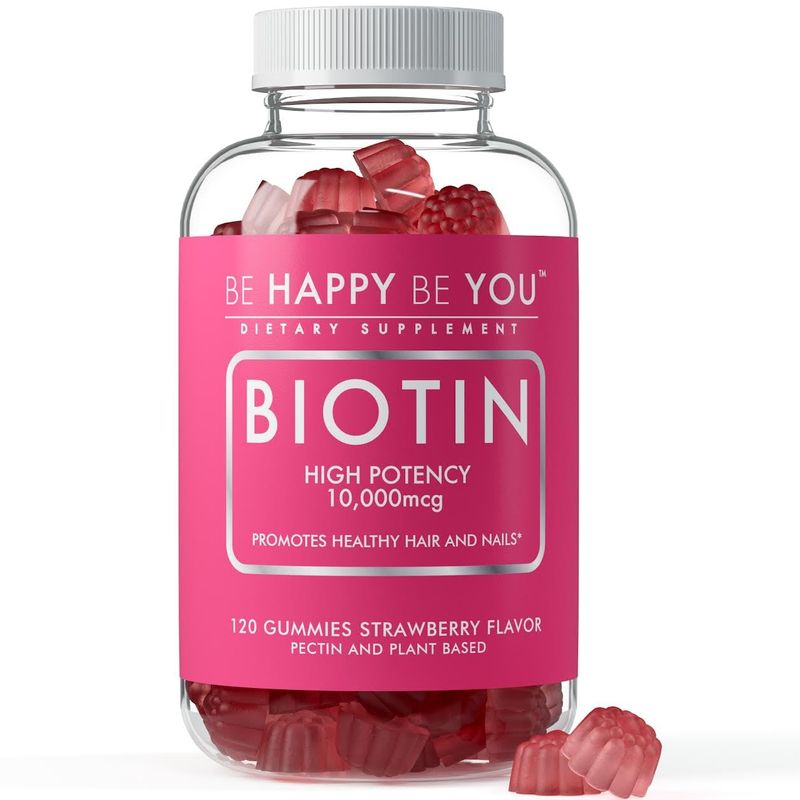 BE HAPPY BE YOU - VITAMINA EN GOMITAS DE BIOTINA