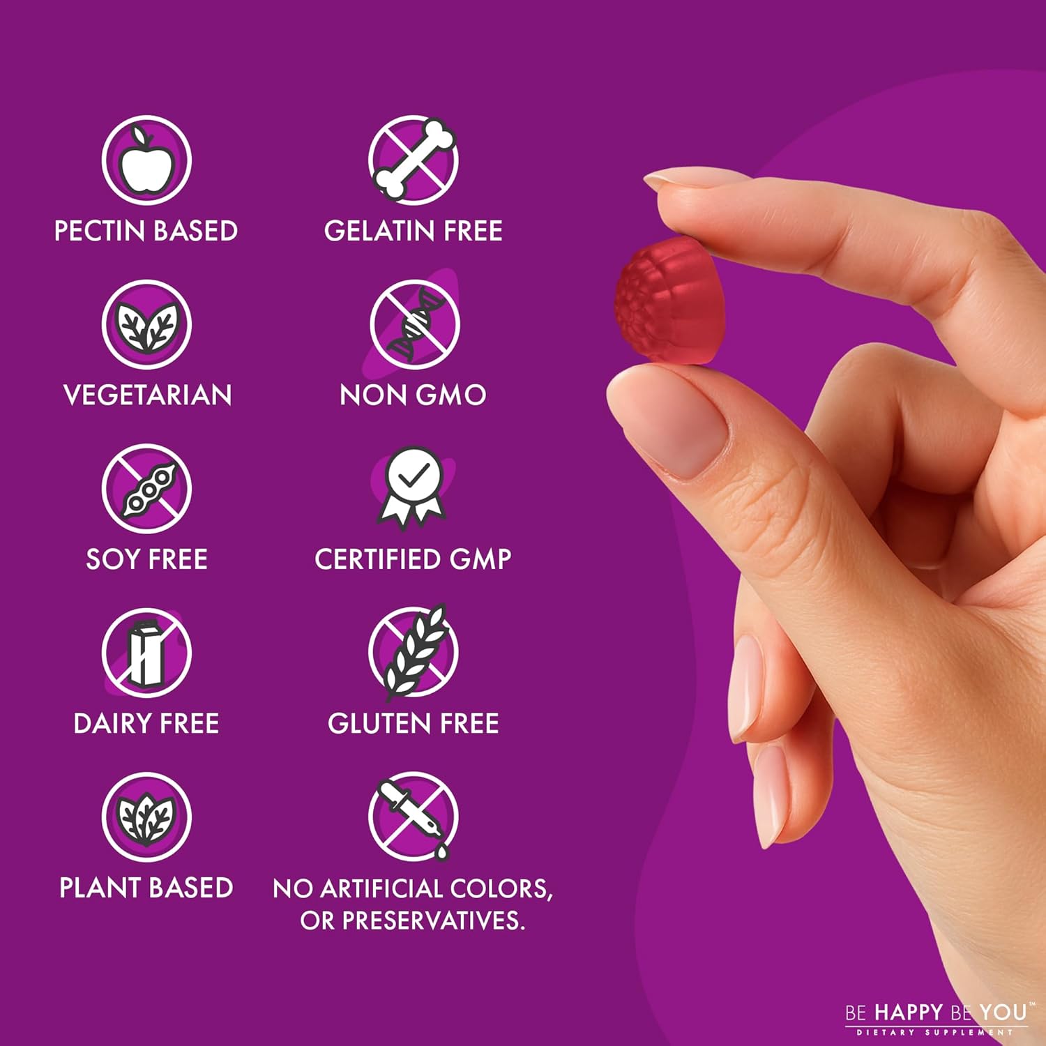 Beetroot with Pomegranate Gummies – Nitric Oxide Booster & Blood Pressure Support – Cherry Pomegranate Flavor – Vegan, Gelatin-Free, Pectin-Based – 90 Ct