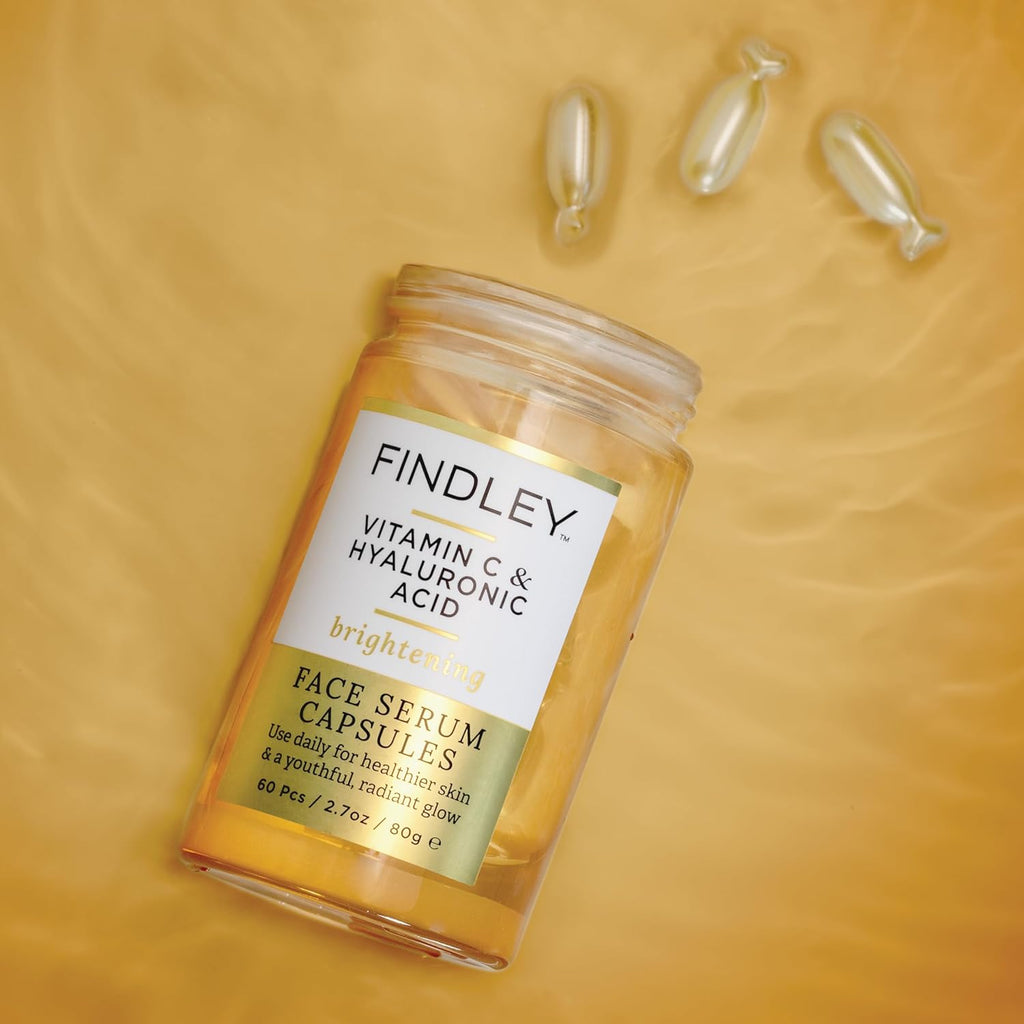 FINDLEY - SERUM EN CÁPSULAS PARA LA CARA (Vitamina C y Ácido Hialurónico)