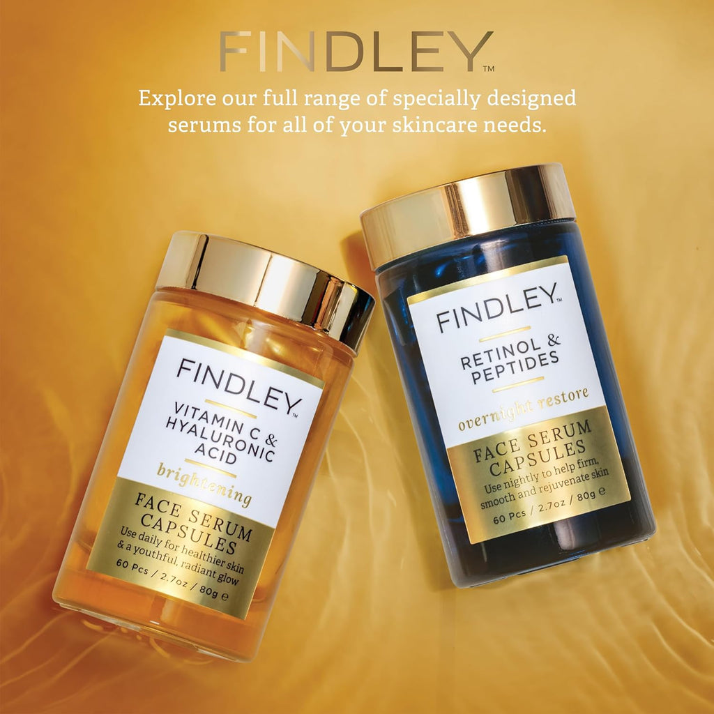 FINDLEY - SERUM EN CÁPSULAS PARA LA CARA (Vitamina C y Ácido Hialurónico)